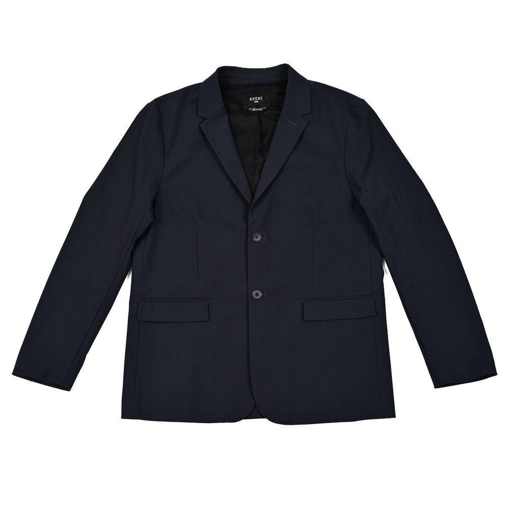 Rhone True Navy Commuter Blazer Classic Fit Mens Large Stretch Performance
